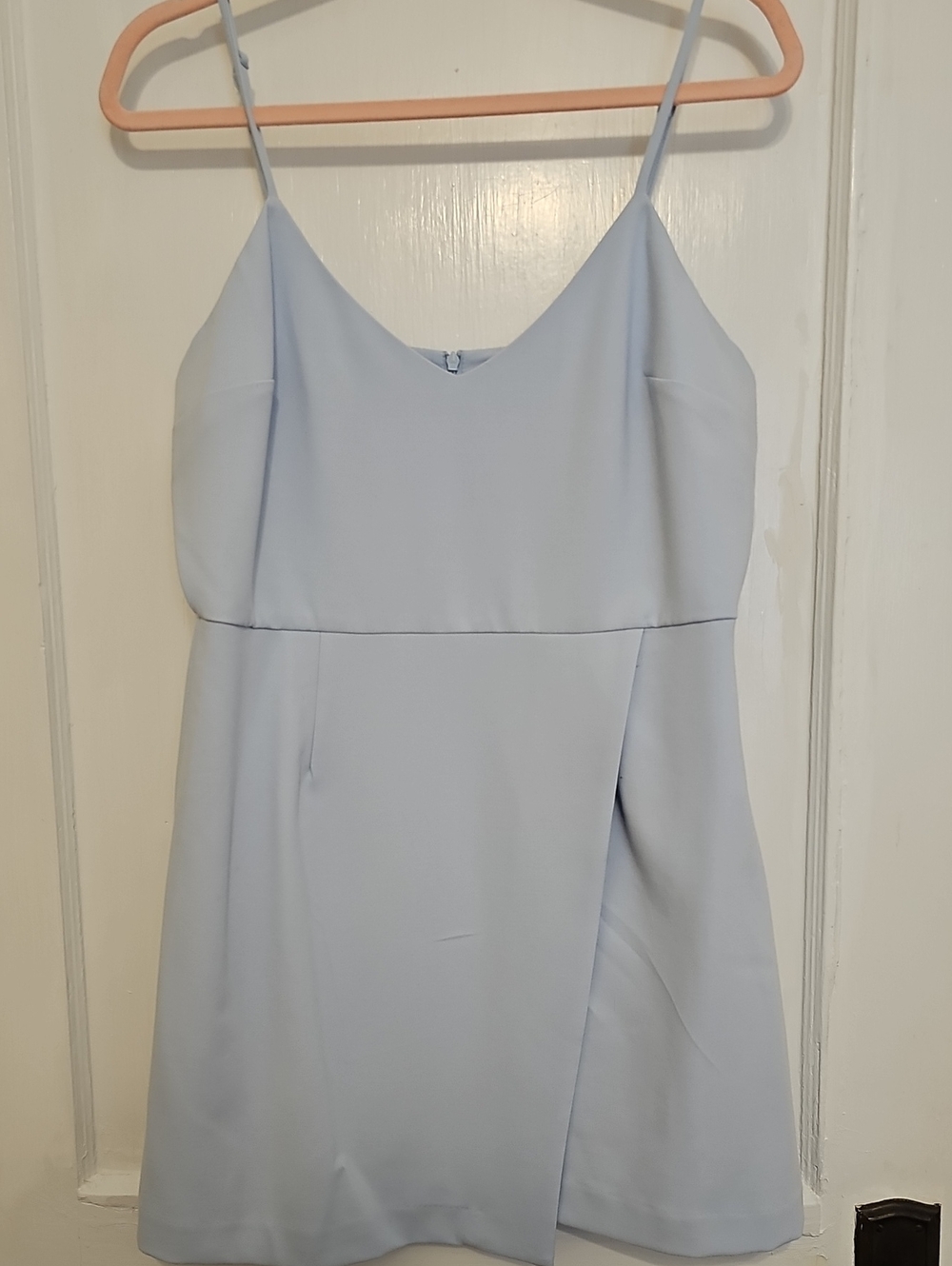 French Connection Light Blue Spaghetti Strap Dress